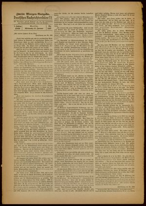 Deutsches Nachrichtenbüro vom 31.01.1940