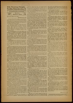 Deutsches Nachrichtenbüro vom 31.01.1940
