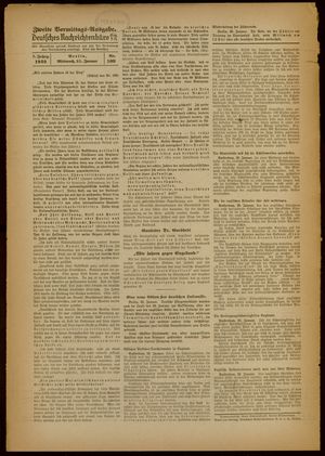 Deutsches Nachrichtenbüro vom 31.01.1940