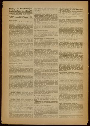 Deutsches Nachrichtenbüro vom 15.02.1940