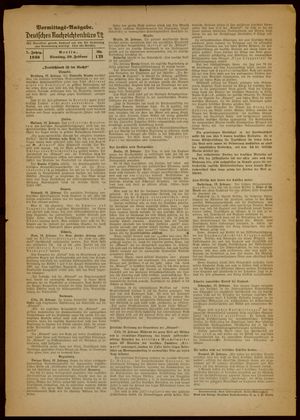 Deutsches Nachrichtenbüro vom 20.02.1940