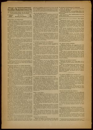 Deutsches Nachrichtenbüro vom 20.02.1940