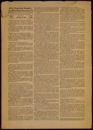 Deutsches Nachrichtenbüro vom 14.05.1940