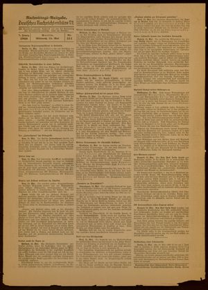 Deutsches Nachrichtenbüro vom 15.05.1940