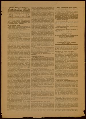 Deutsches Nachrichtenbüro on May 20, 1940