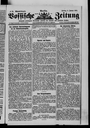 Vossische Zeitung vom 05.01.1912