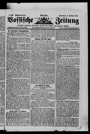 Vossische Zeitung on Feb 3, 1912