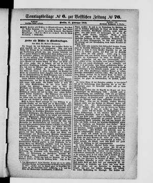 Vossische Zeitung vom 11.02.1912