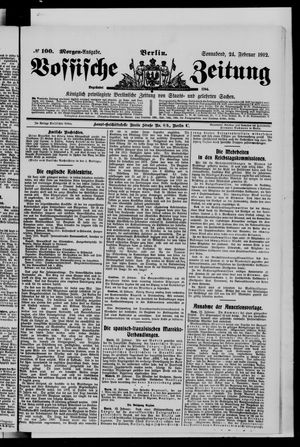 Vossische Zeitung on Feb 24, 1912