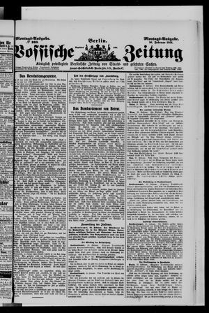 Vossische Zeitung vom 26.02.1912