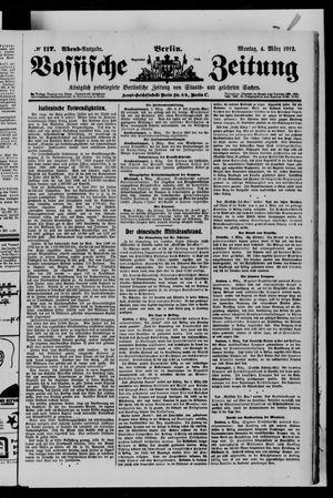 Vossische Zeitung vom 04.03.1912