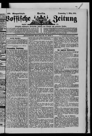 Vossische Zeitung vom 07.03.1912