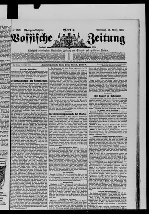 Vossische Zeitung vom 13.03.1912