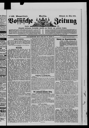 Vossische Zeitung vom 20.03.1912