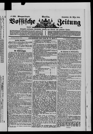 Vossische Zeitung vom 23.03.1912