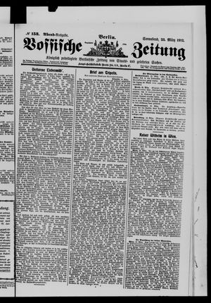Vossische Zeitung vom 23.03.1912