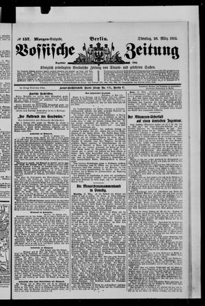 Vossische Zeitung vom 26.03.1912