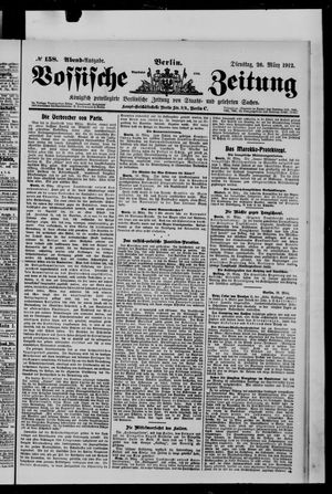 Vossische Zeitung vom 26.03.1912