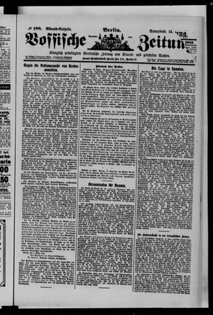 Vossische Zeitung vom 13.04.1912