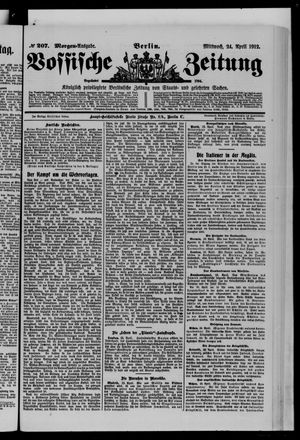 Vossische Zeitung on Apr 24, 1912