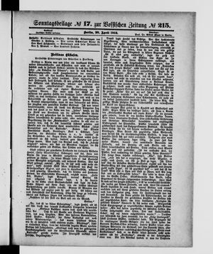 Vossische Zeitung on Apr 28, 1912
