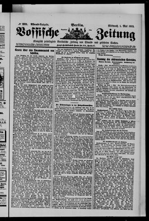 Vossische Zeitung vom 01.05.1912