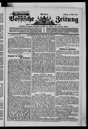 Vossische Zeitung vom 03.05.1912