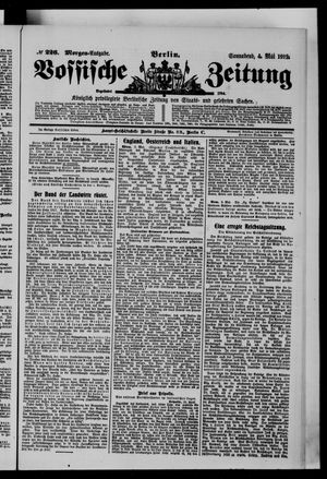 Vossische Zeitung vom 04.05.1912