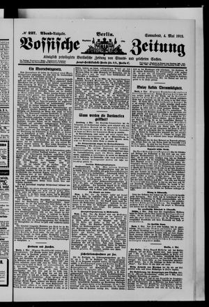 Vossische Zeitung vom 04.05.1912