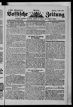 Vossische Zeitung vom 06.05.1912