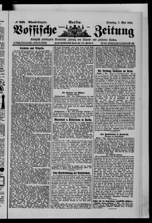 Vossische Zeitung vom 07.05.1912