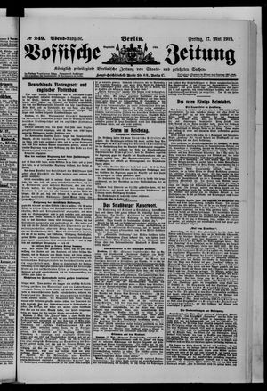 Vossische Zeitung vom 17.05.1912