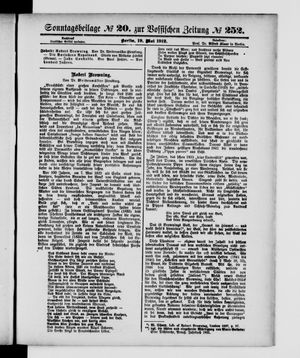 Vossische Zeitung vom 19.05.1912