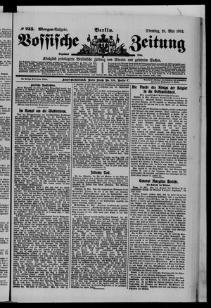 Vossische Zeitung vom 21.05.1912