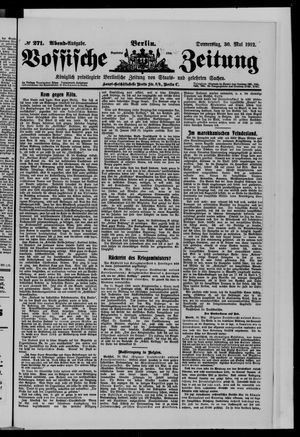 Vossische Zeitung vom 30.05.1912