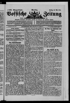 Vossische Zeitung vom 31.05.1912