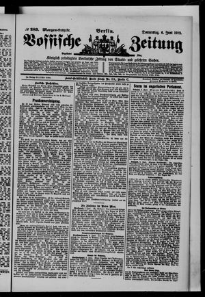 Vossische Zeitung vom 06.06.1912