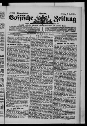 Vossische Zeitung vom 07.06.1912