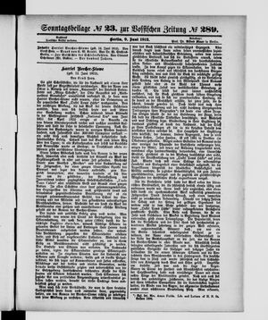 Vossische Zeitung vom 09.06.1912