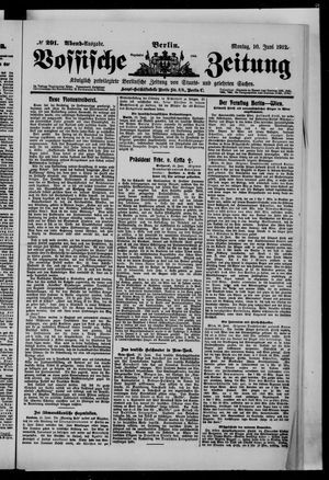 Vossische Zeitung vom 10.06.1912
