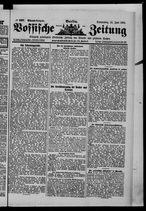 Vossische Zeitung vom 13.06.1912