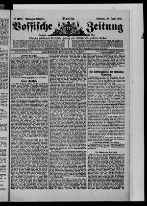 Vossische Zeitung vom 30.06.1912