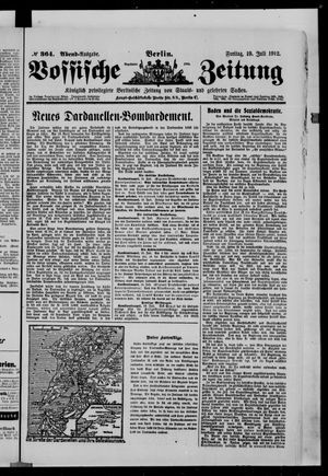Vossische Zeitung vom 19.07.1912
