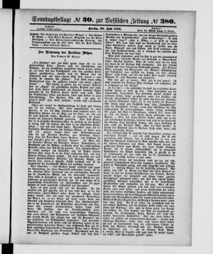 Vossische Zeitung vom 28.07.1912