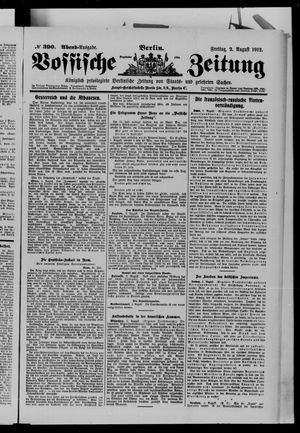 Vossische Zeitung vom 02.08.1912
