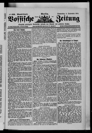 Vossische Zeitung vom 05.09.1912