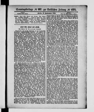 Vossische Zeitung vom 15.09.1912
