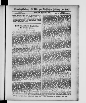 Vossische Zeitung vom 29.09.1912