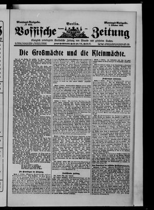 Vossische Zeitung vom 07.10.1912