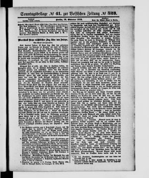 Vossische Zeitung vom 13.10.1912